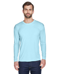 ultraclub 8422 adult cool & dry sport long-sleeve performance interlock t-shirt Front Thumbnail