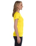 lat 3616 ladies fitted fine jersey tee Side Thumbnail