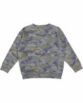 LAT L2225 Youth Elevated Fleece Crew Back Thumbnail