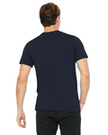 Bella + Canvas 3001U Unisex Made In The USA Jersey T-Shirt Back Thumbnail