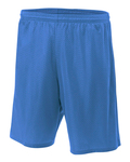 A4 N5296 Sprint Lined Tricot Mesh 9" Shorts Front Thumbnail