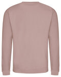 Just Hoods By AWDis JHA030 Adult Midweight College Crewneck Sweatshirt Back Thumbnail