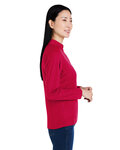 core365 ce418w ladies' origin performance pique quarter-zip Side Thumbnail