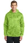 sport-tek st240 sport-wick ® camohex fleece hooded pullover Front Thumbnail