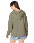 alternative a9906zt ladies' washed terry studio hooded sweatshirt Back Thumbnail