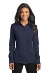 port authority l570 ladies dimension knit dress shirt Front Thumbnail
