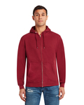 lane seven ls14003 unisex premium full-zip hooded sweatshirt Front Thumbnail