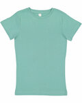LAT 2616 Girls' Fine Jersey T-Shirt Front Thumbnail