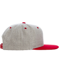 Yupoong 6089MT Adult 6-Panel Structured Flat Visor Classic Two-Tone Snapback Side Thumbnail