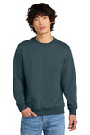 district dt1106 perfect weight ® fleece crew Front Thumbnail