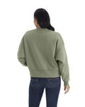 next level 9087 ladies' heavyweight sweatshirt Back Thumbnail