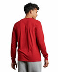 russell athletic 64lttm essential long sleeve tee Back Thumbnail