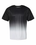 badger sport 4209 reverse ombre tee Front Thumbnail