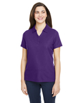 core365 ce112w ladies' fusion chromasoft™ pique polo Front Thumbnail