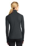 Sport-Tek LST850 Ladies Sport-Wick ® Stretch 1/4-Zip Pullover Back Thumbnail