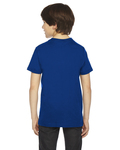 american apparel 2201 youth fine jersey usa made short-sleeve t-shirt Back Thumbnail