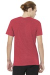 Bella + Canvas 3001CVC Unisex Heather CVC T-Shirt Back Thumbnail