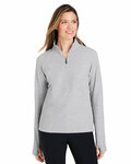 North End NE725W Ladies' Spirit Textured Quarter-Zip Front Thumbnail