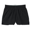 Sport-Tek YGST311 Girls Jersey Knit Squad Short Front Thumbnail