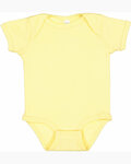 rabbit skins 4400 infant baby rib bodysuit Front Thumbnail