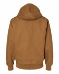 Independent Trading Co. EXP550Z Insulated Canvas Workwear Jacket Back Thumbnail