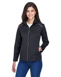 core365 ce708w ladies' techno lite three-layer knit tech-shell Front Thumbnail