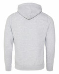 Just Hoods By AWDis JHA021 Men's 80/20 Heavyweight Cross Over Neck Hooded Sweatshirt Back Thumbnail