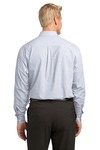 Port Authority S639 Plaid Pattern Easy Care Shirt Back Thumbnail
