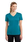 Sport-Tek LST353 Women's PosiCharge ® Competitor™ V-Neck Tee Front Thumbnail