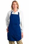 Port Authority A500 Full-Length Apron with Pockets Front Thumbnail