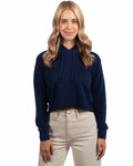 Next Level 9384 Ladies' Cropped Pullover Hooded Sweatshirt Front Thumbnail