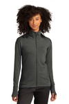 sport-tek lst560 ladies sport-wick ® flex fleece full-zip Front Thumbnail