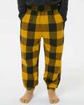 burnside b4810 youth flannel jogger Front Thumbnail