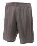 A4 N5296 Sprint Lined Tricot Mesh 9" Shorts Front Thumbnail