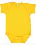 Rabbit Skins 4424 Infant Fine Jersey Bodysuit Back Thumbnail