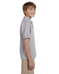 Gildan G880B Youth 6 oz., 50/50 Jersey Polo Side Thumbnail