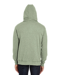 Threadfast Apparel 321Z Unisex Triblend French Terry Full-Zip Back Thumbnail