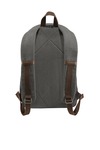 port authority bg210 cotton canvas backpack Back Thumbnail