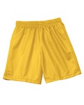 A4 NB5301 Youth Six Inch Inseam Mesh Short Front Thumbnail