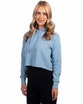 Next Level 9384 Ladies' Cropped Pullover Hooded Sweatshirt Side Thumbnail