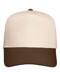 valucap v8869 five-panel twill cap Front Thumbnail