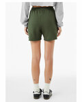 Bella + Canvas BC3787 Ladies' Cutoff Sweatshort Back Thumbnail