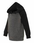 Independent Trading Co. PRM10TSB Toddler Special Blend Raglan Hooded Sweatshirt Side Thumbnail