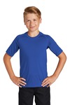 Sport-Tek YST470 Youth Rashguard Tee Front Thumbnail