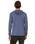 Bella + Canvas 3512 Unisex Jersey Long-Sleeve Hoodie Back Thumbnail