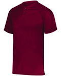 augusta sportswear ag1565 attain wicking two-button baseball jersey Front Thumbnail