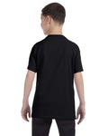 Hanes 54500 Youth Authentic-T T-Shirt Back Thumbnail
