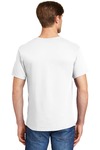 Hanes ComfortSoft Short Sleeve T-Shirt For Men - XL Size, Red Pepper Heather Color, Machine Wash Cotton Tee - View #8