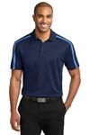 Port Authority K547 Silk Touch™ Performance Colorblock Stripe Polo Front Thumbnail