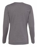 Hanes S04LS Nano-T® Women’s Long Sleeve Scoopneck T-Shirt Back Thumbnail